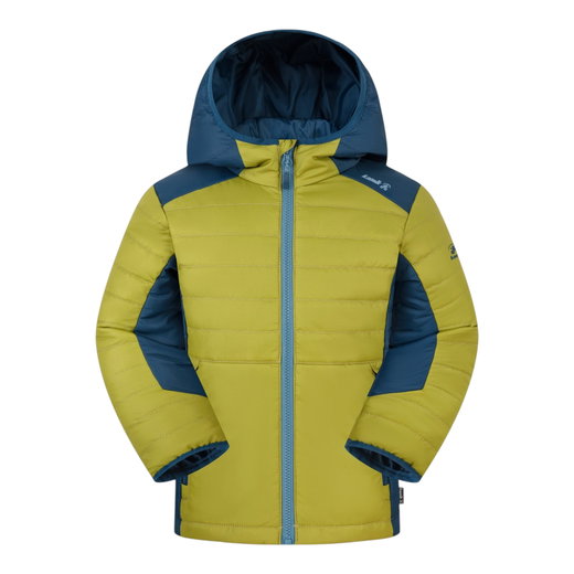 Kamik Steppjacke Nell (Ganzjahresjacke, winddicht, reflektierend) avocadogrün Jungen